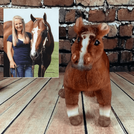 custom stuffed horse